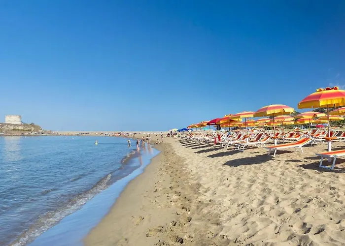 Aparthotel Isa-residence With Private In Just 100 Meters From The Sea